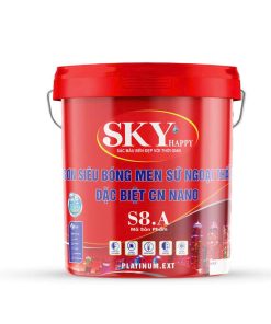 Sơn Siêu Bóng Men Sứ Ngoại Thất Đặc Biệt CN Nano Sky Happy - S8.A