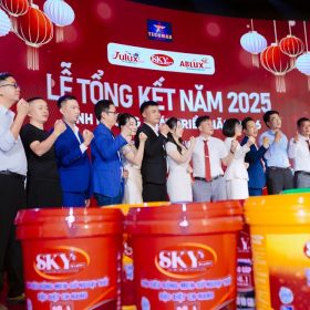 LỄ TỔNG KẾT NĂM 2025 CỦA CÔNG TY SƠN JULUX – SKY – ABLUX: DẤU ẤN MỘT NĂM PHÁT TRIỂN VÀ GẮN KẾT