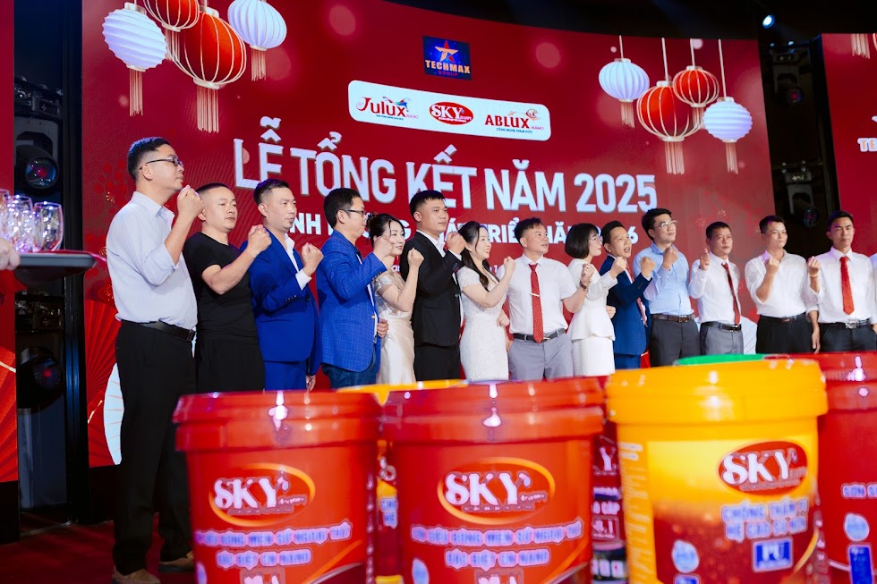 LỄ TỔNG KẾT NĂM 2025 CỦA CÔNG TY SƠN JULUX – SKY – ABLUX: DẤU ẤN MỘT NĂM PHÁT TRIỂN VÀ GẮN KẾT