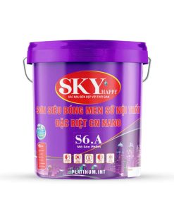 Sơn Siêu Bóng Men Sứ Nội Thất Đặc Biệt CN Nano - S6.A